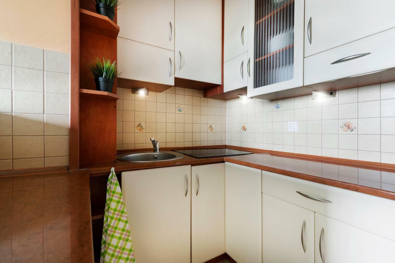 Ferienwohnung Apartament Plocka 4 Warschau Exterior foto